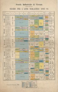 Fig. 2-Orario scolastico 1893-94